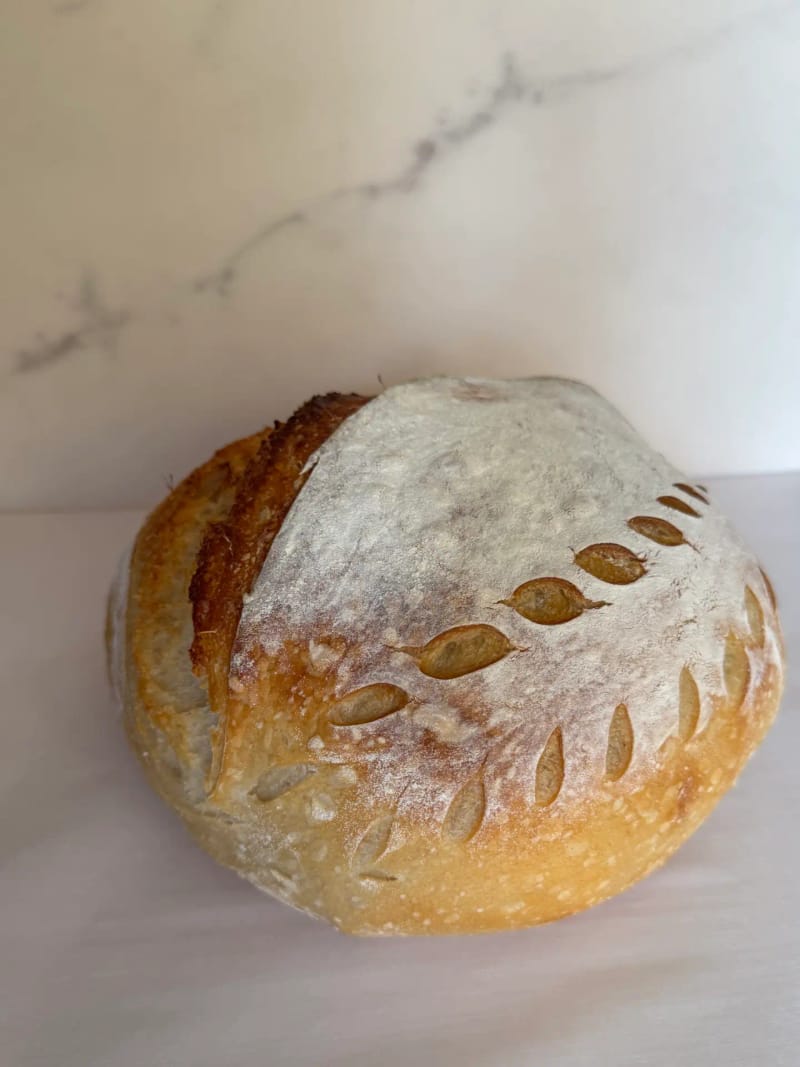 Plain sourdough boule